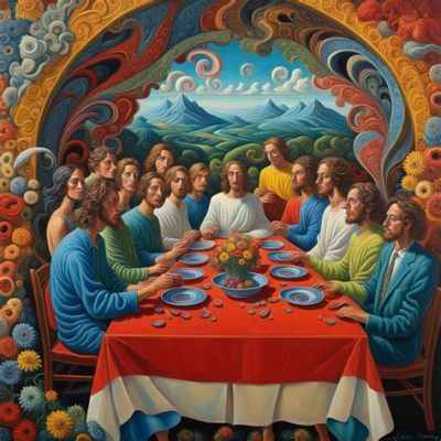   “The Last Supper,” A Surrealist Celebration of Decadence and Discord!